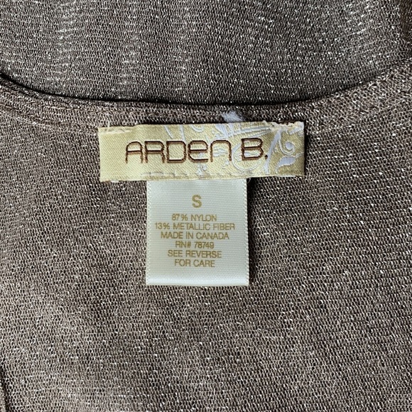 Arden B Metallic Racerback Tank Size Small - Picture 5 of 5
